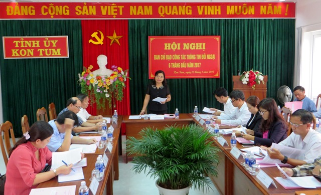 Đồng chí Lê Thị Kim Đơn phát biểu Kết luận Hội nghị