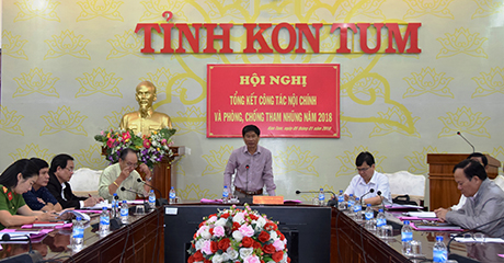 Đồng chí Đặng Thanh Long phát biểu chỉ đạo tại hội nghị