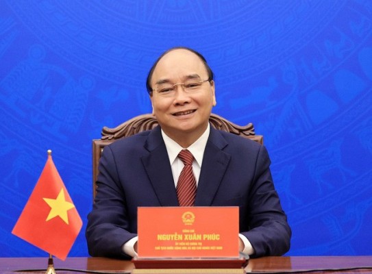 Chủ tịch nước Nguyễn Xuân Phúc. Ảnh: VGP