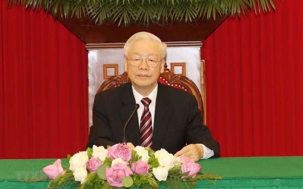 Nhân dịp Xuân mới - Nhâm Dần, cũng là kỷ niệm 92 năm Ngày thành lập Đảng Cộng sản Việt Nam quang vinh (3/2/1930 - 3/2/2022), Tổng Bí thư Nguyễn Phú Trọng trả lời phỏng vấn.