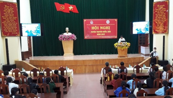 Hội nghị tuyên truyền biển đảo tại huyện Kon Plông