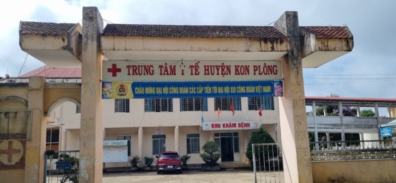 Trụ sở Trung tâm Y tế huyện Kon Plông