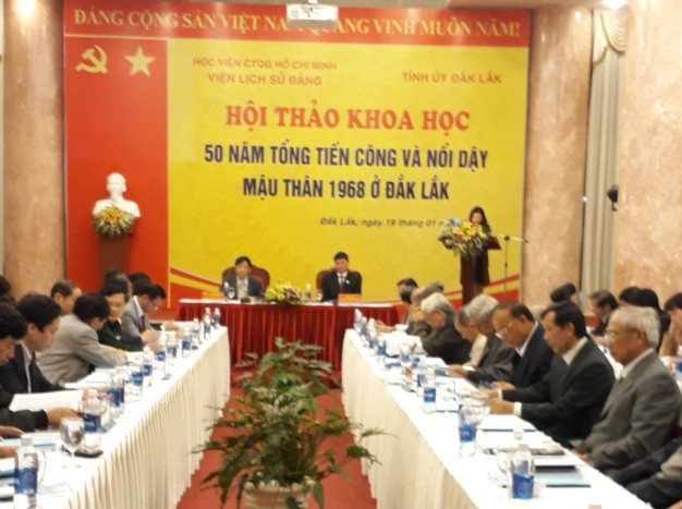 Đồng chí Lê Thị Kim Đơn phát biểu tại Hội thảo (Nguồn: Báo mới)
