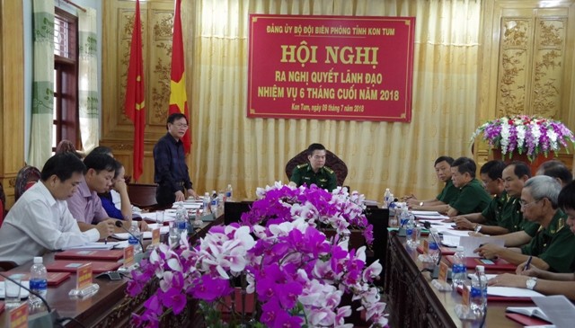 Đ/c Nguyễn Văn Hòa, Phó Bí thư Tỉnh ủy, Chủ tịch UBND tỉnh phát biểu chỉ đạo Hội nghị.