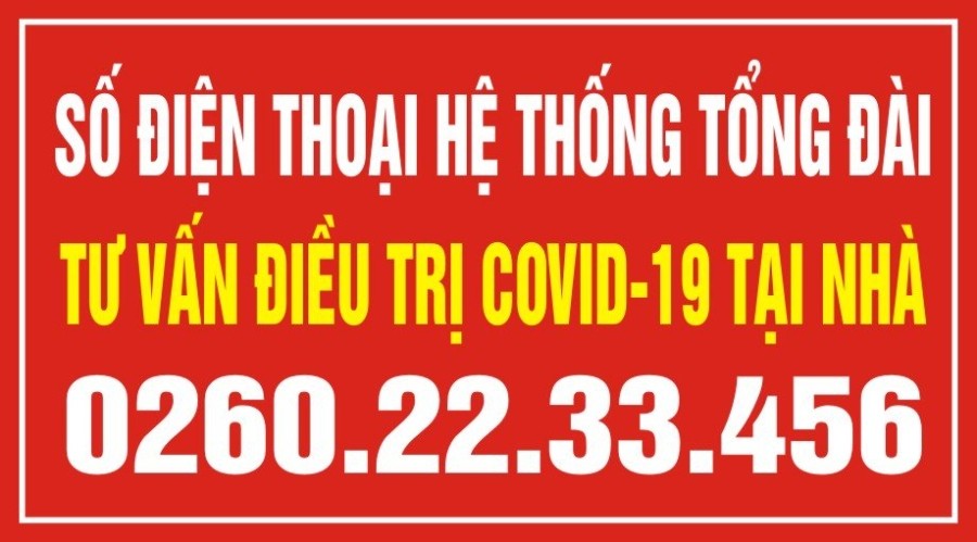 Số điện thoại tư vấn điều trị COVID-19 tại nhà được thông tin trên Cổng TTĐT tỉnh