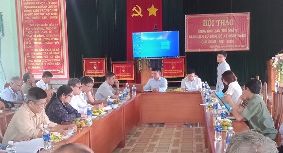 Đảng uỷ xã Ngọk Wang (huyện Đăk Hà) tổ chức Hội thảo khoa học lần thứ nhất sách “Lịch sử Đảng bộ xã Ngọk Wang, giai đoạn 1996-2020”.